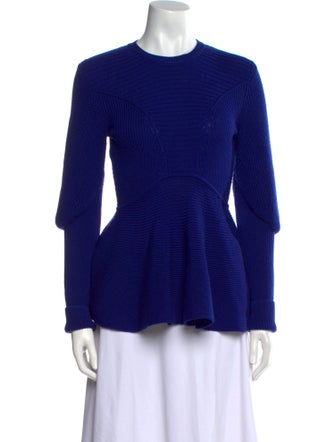 Alexander McQueen Wool Crew Neck Sweater