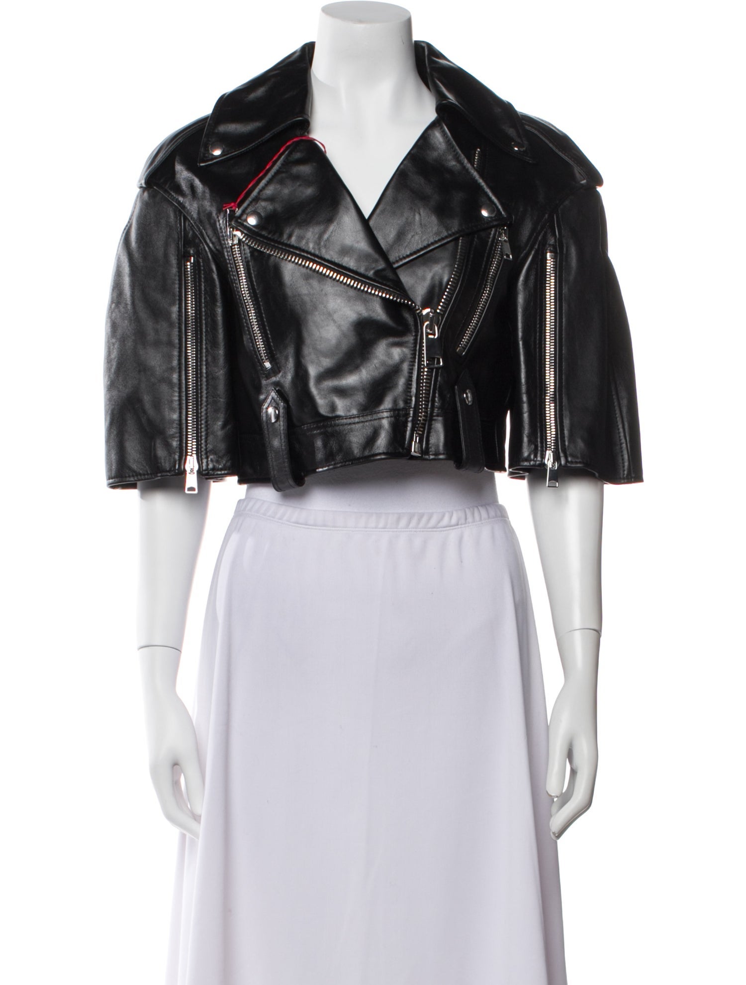 Alexander McQueen Leather Biker Jacket