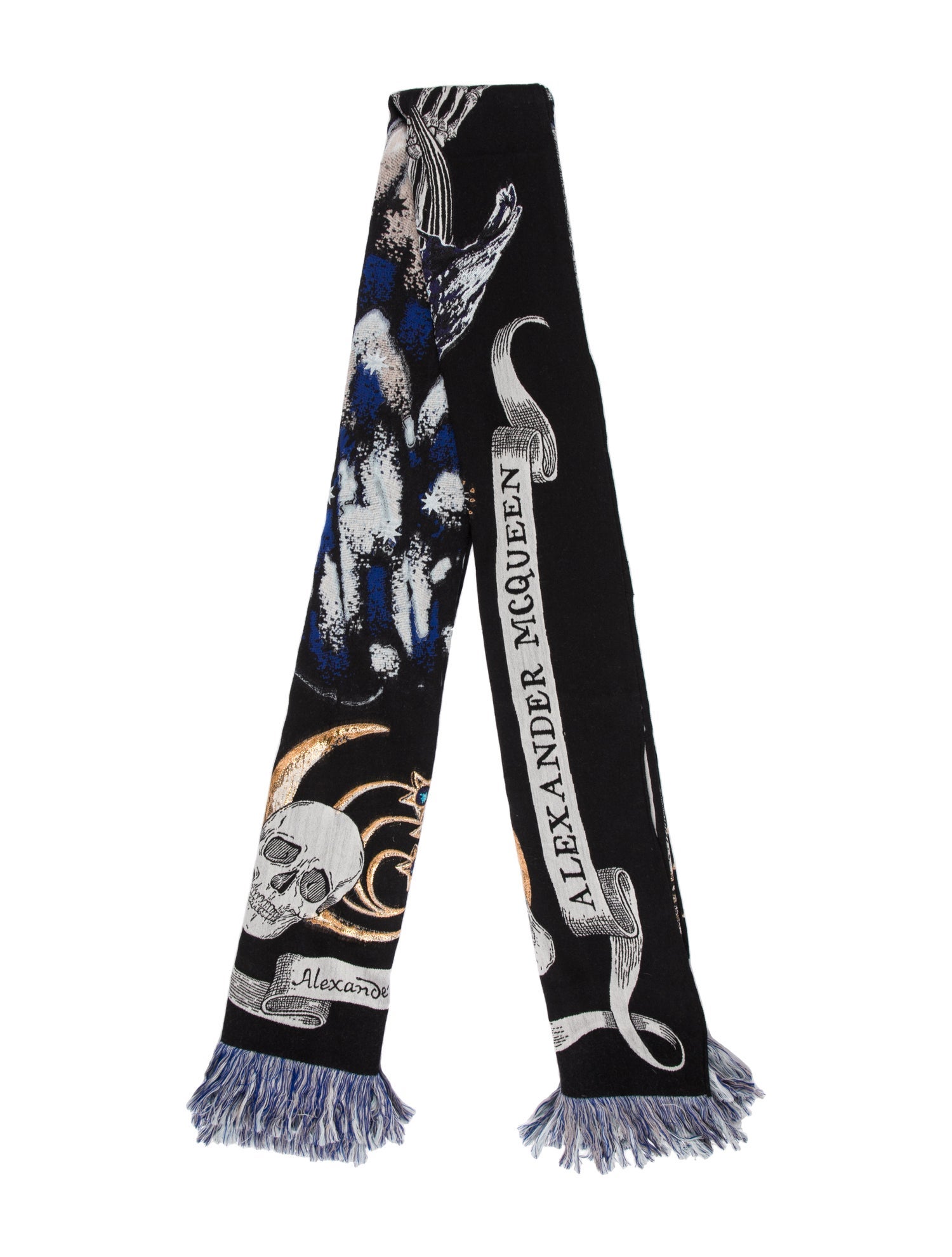 Alexander McQueen Night Fairy Wool Shawl