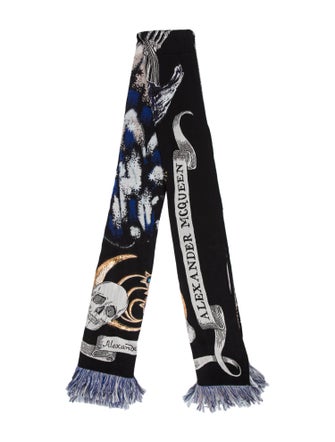 Alexander McQueen Night Fairy Wool Shawl