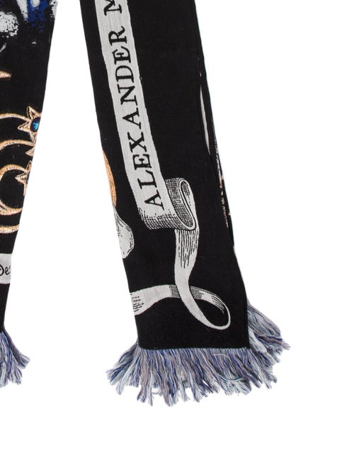 Alexander McQueen Night Fairy Wool Shawl