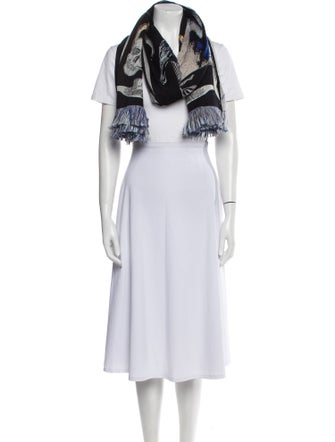 Alexander McQueen Night Fairy Wool Shawl