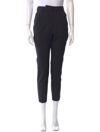 Alexander McQueen Virgin Wool Skinny Leg Pants