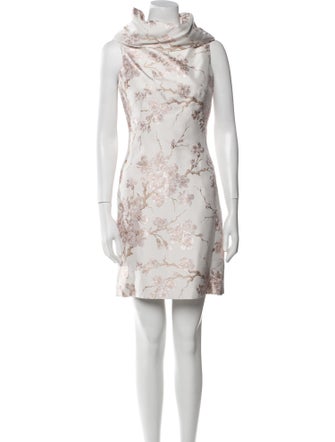 Alexander McQueen Printed Mini Dress