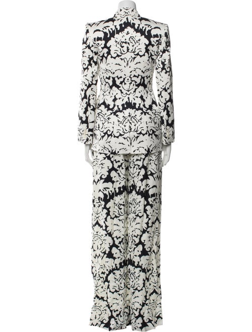 Alexander McQueen Printed Pantsuit