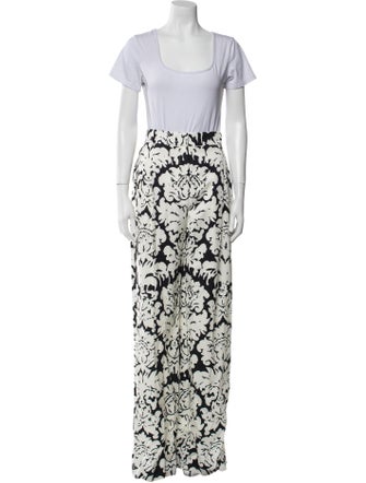 Alexander McQueen Printed Pantsuit