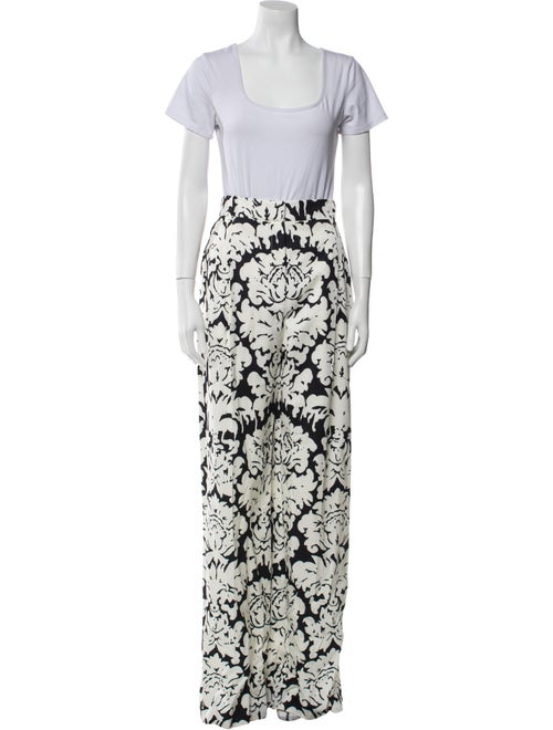 Alexander McQueen Printed Pantsuit