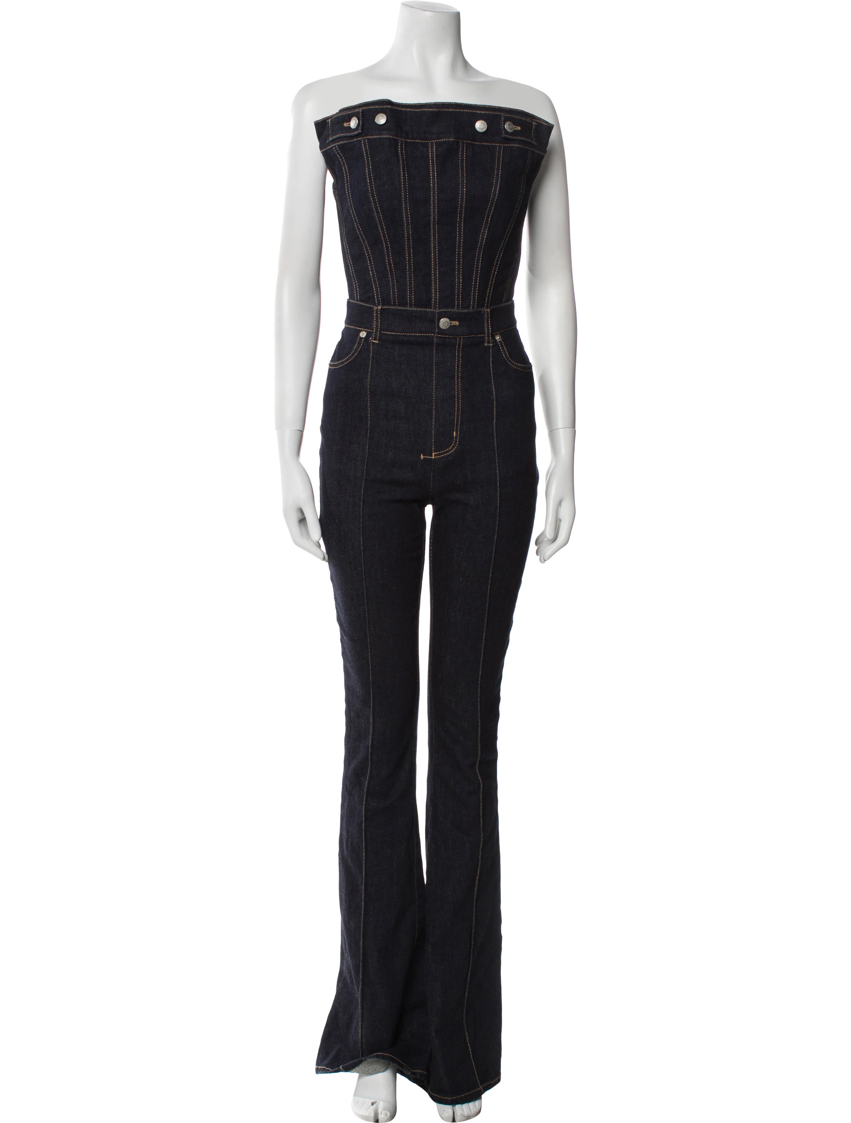 Alexander McQueen 2023 Strapless Jumpsuit