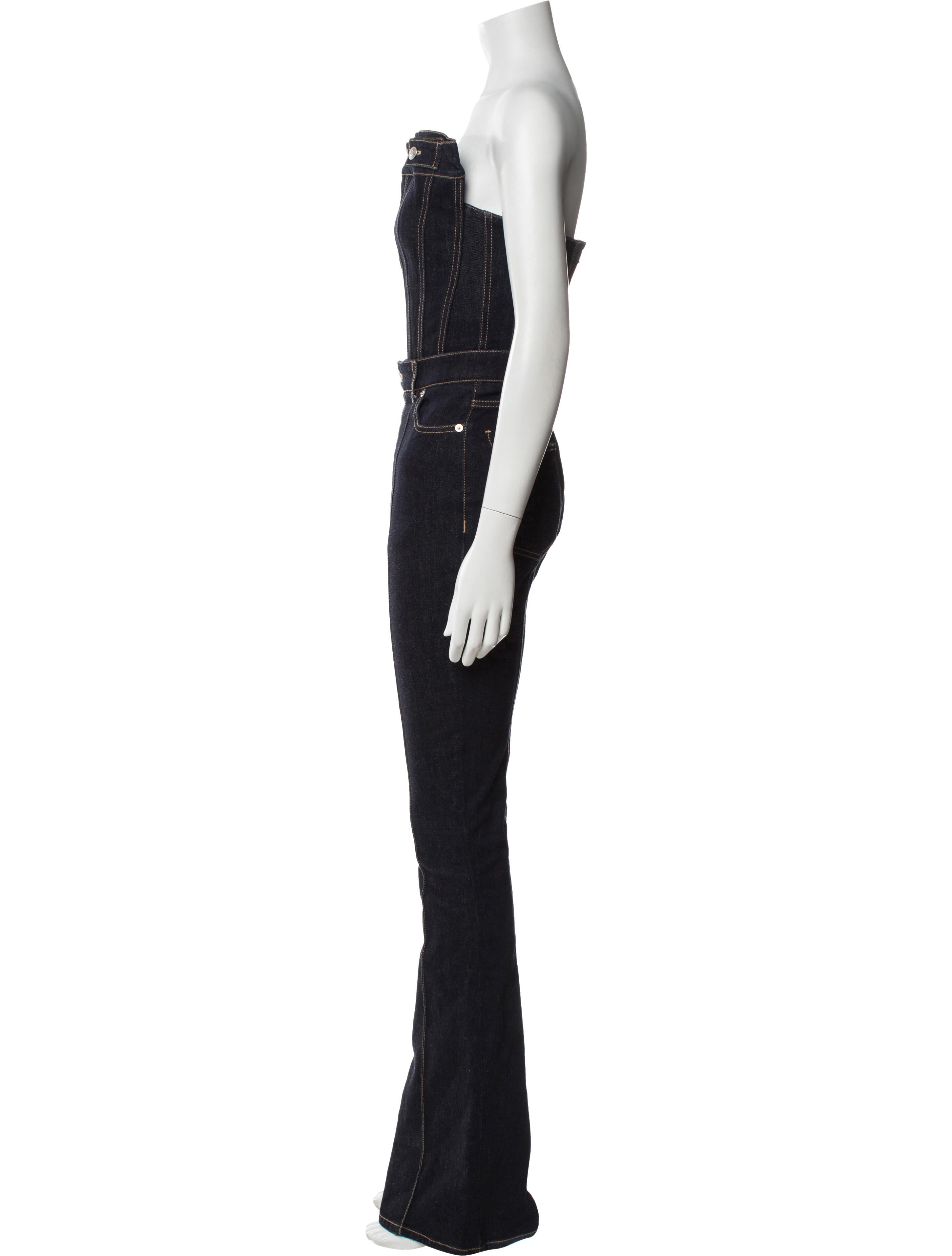 Alexander McQueen 2023 Strapless Jumpsuit