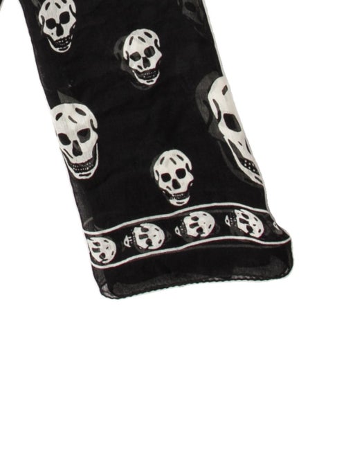 Alexander McQueen Silk Skull Scarf