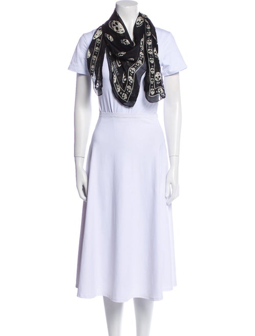Alexander McQueen Silk Skull Scarf