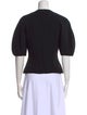 Alexander McQueen Wool Crew Neck Top