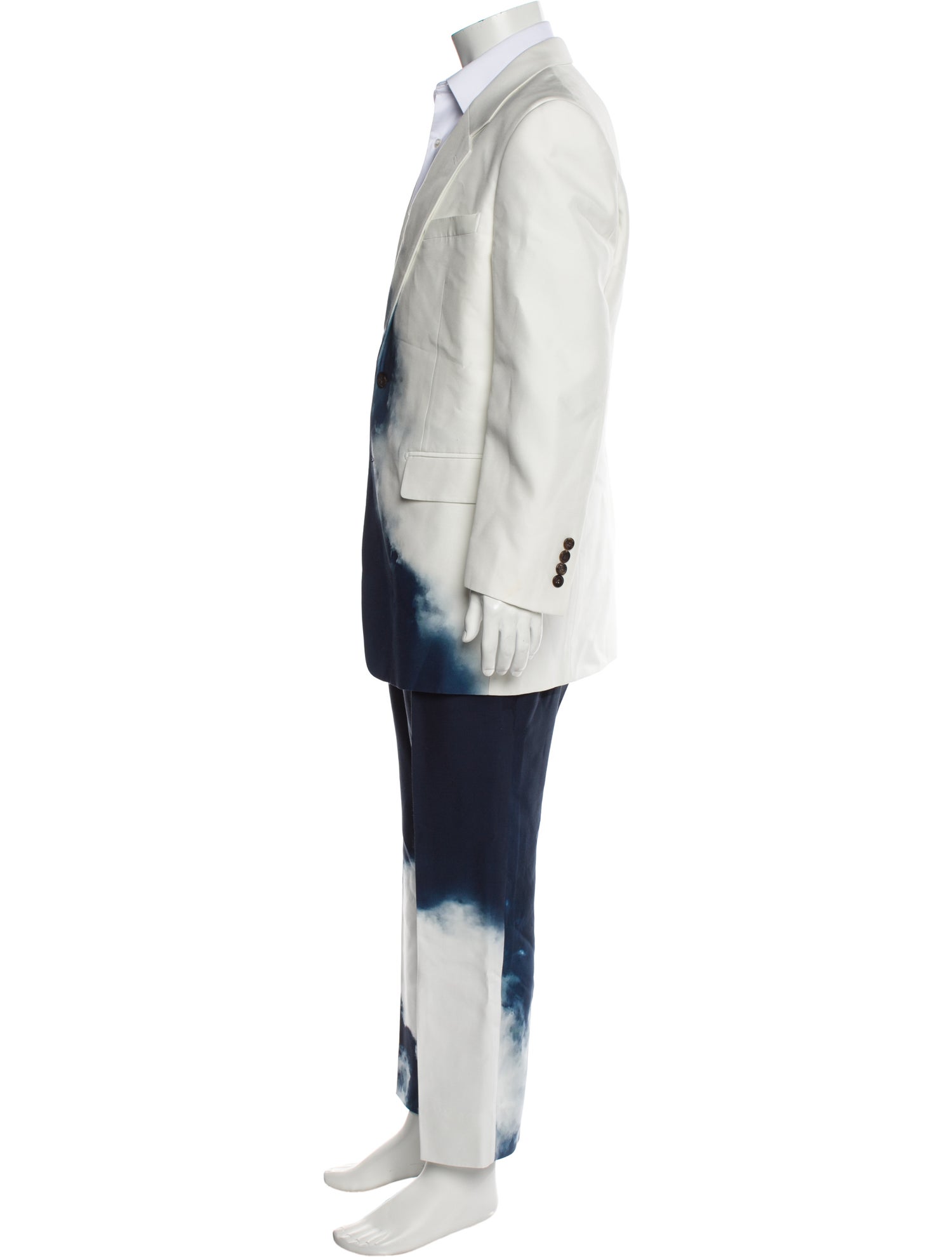 Alexander McQueen Printed Two-Piece Suit