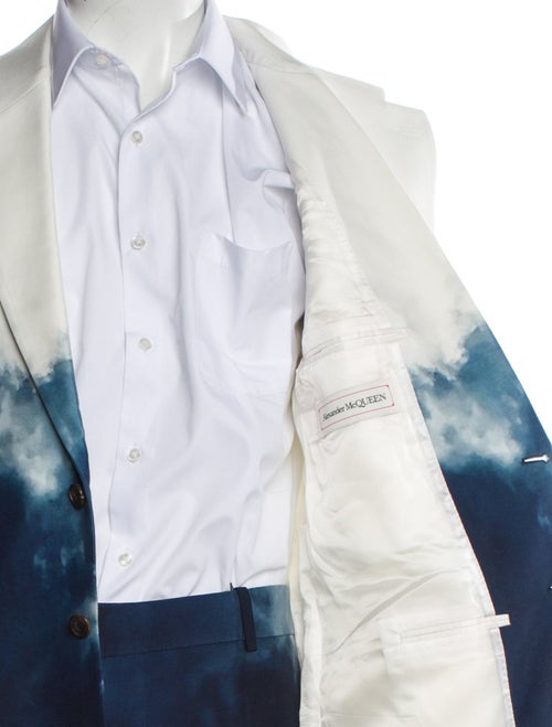 Alexander McQueen Printed Two-Piece Suit