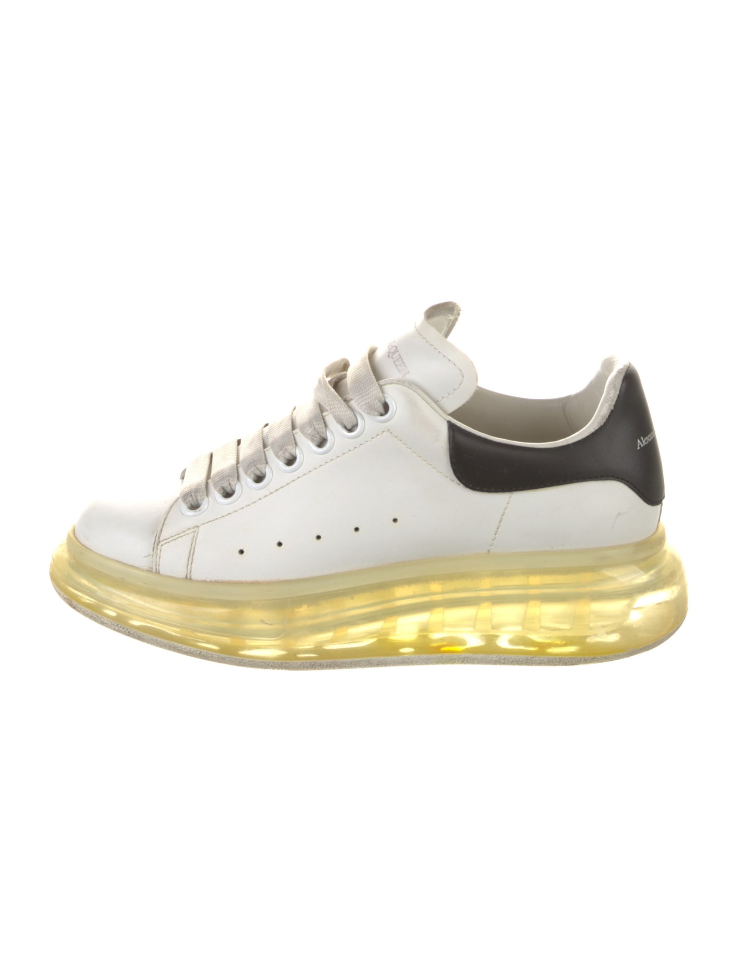 Alexander McQueen Oversized Clear Sole Sneakers