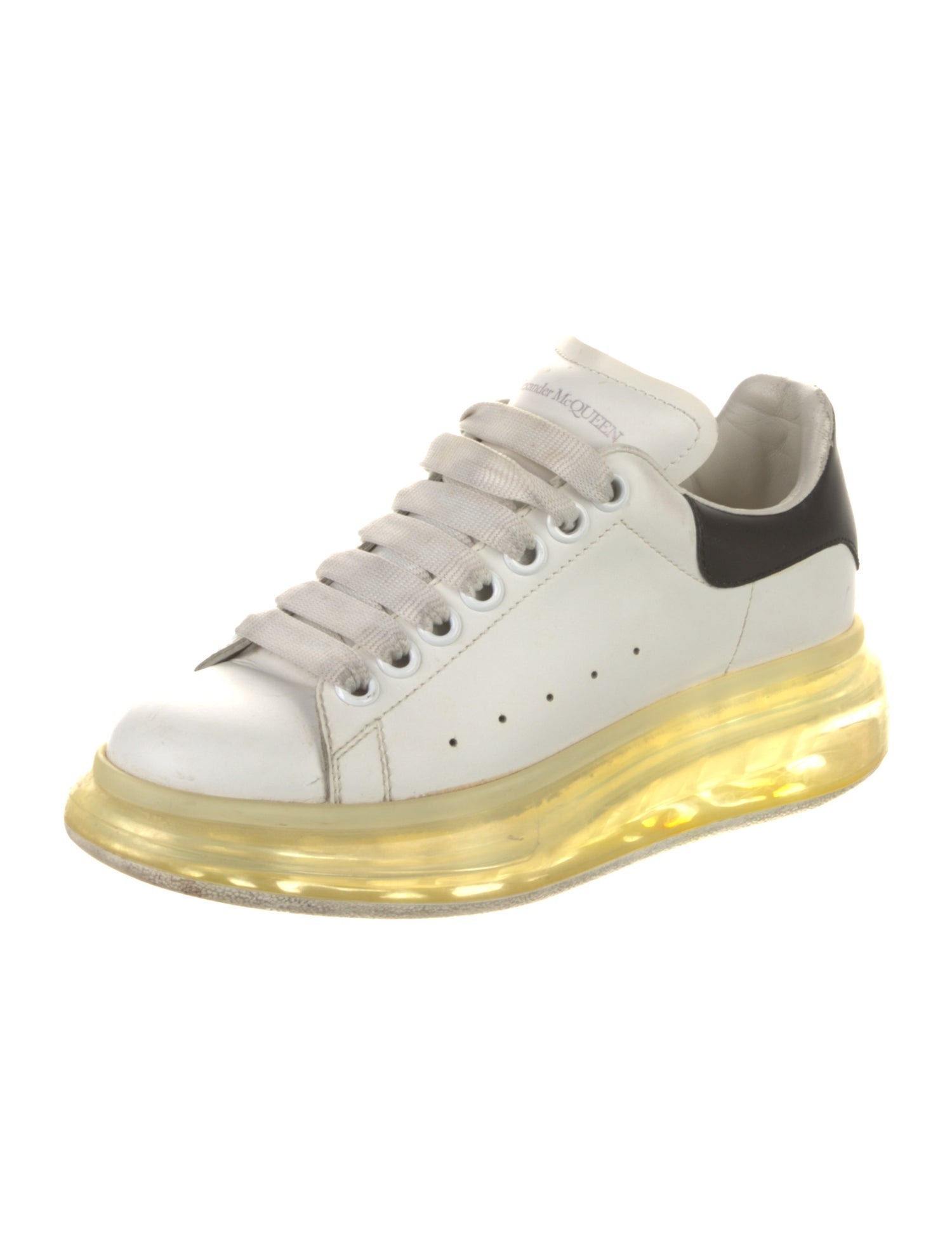 Alexander McQueen Oversized Clear Sole Sneakers