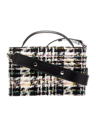 Alexander McQueen Tweed Crossbody Bag