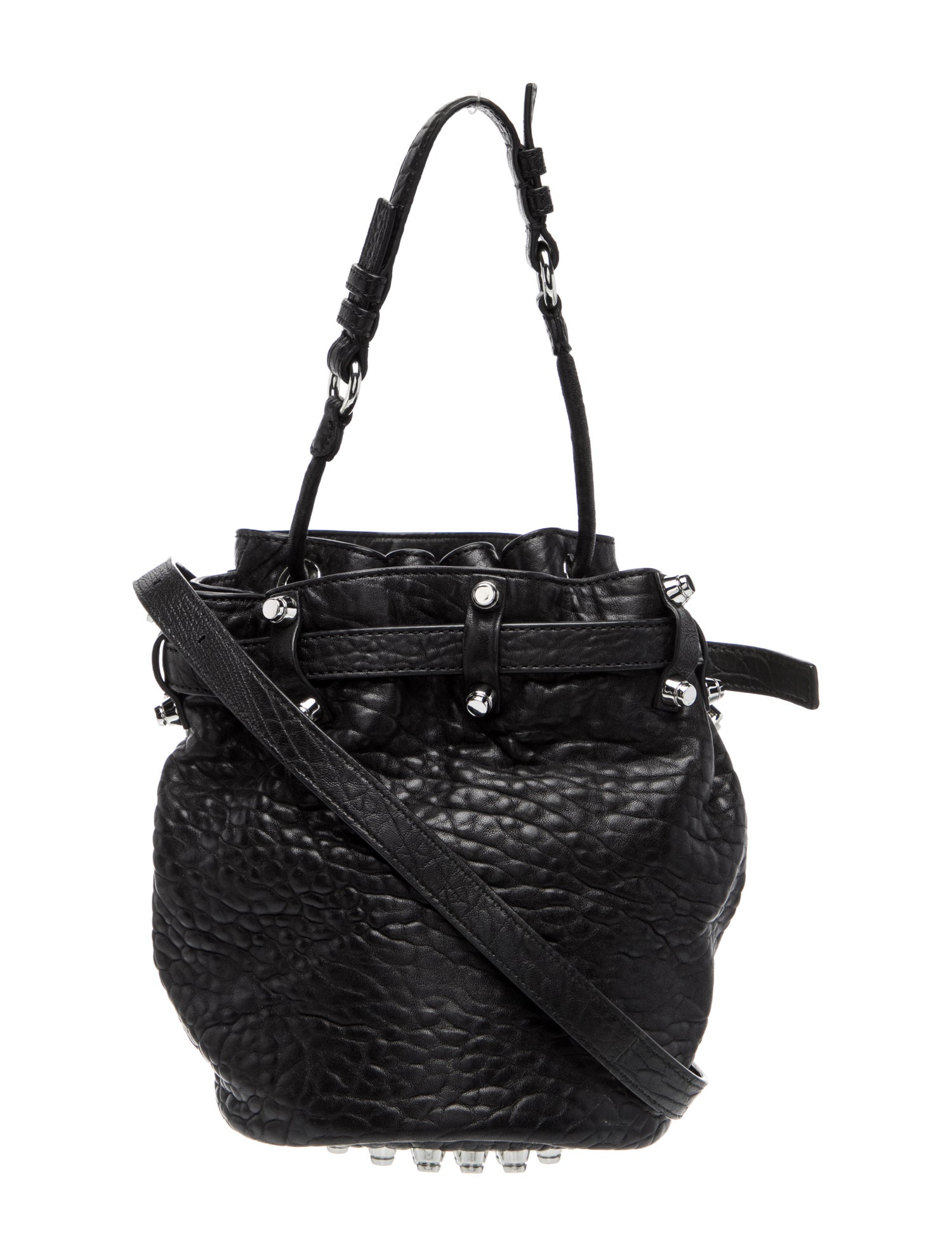 Alexander McQueen Leather Bucket Bag
