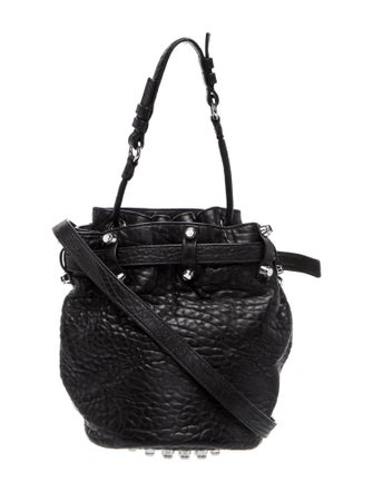 Alexander McQueen Leather Bucket Bag