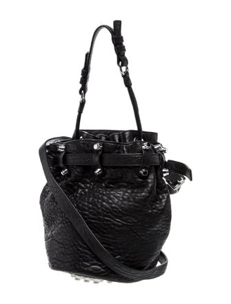 Alexander McQueen Leather Bucket Bag