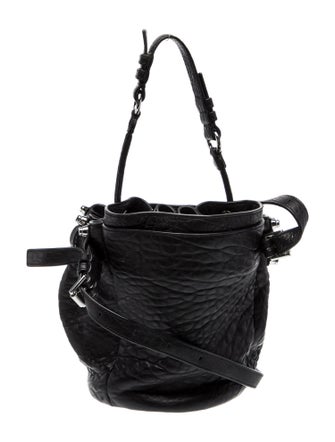 Alexander McQueen Leather Bucket Bag