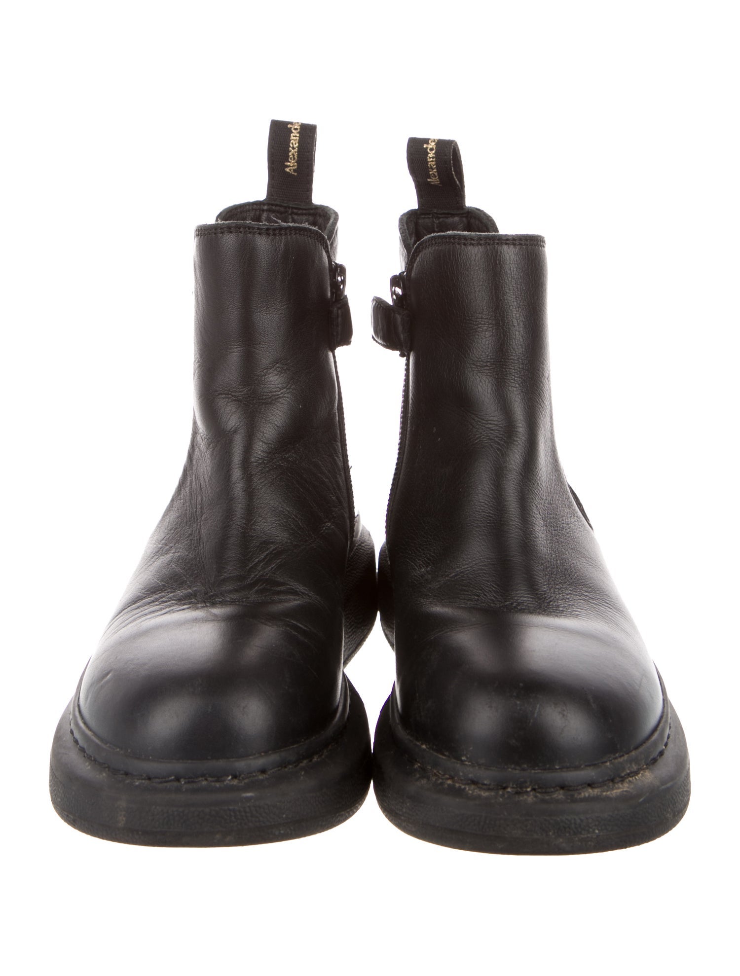 Alexander McQueen Girls' Leather Flat Boot