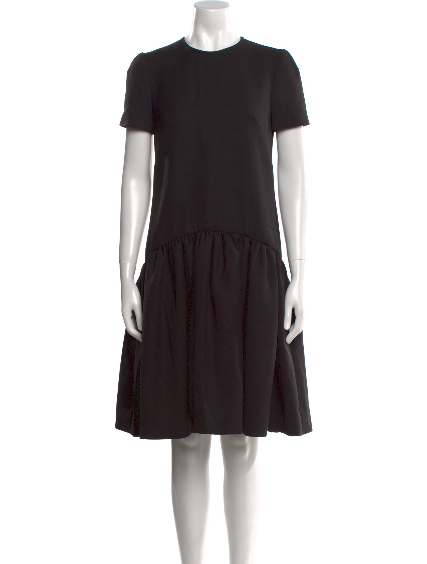 Alexander McQueen Crew Neck Knee-Length Dress w/ Tags