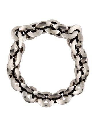 Alexander McQueen Eyelet Choker Chain Necklace