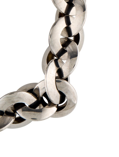 Alexander McQueen Eyelet Choker Chain Necklace