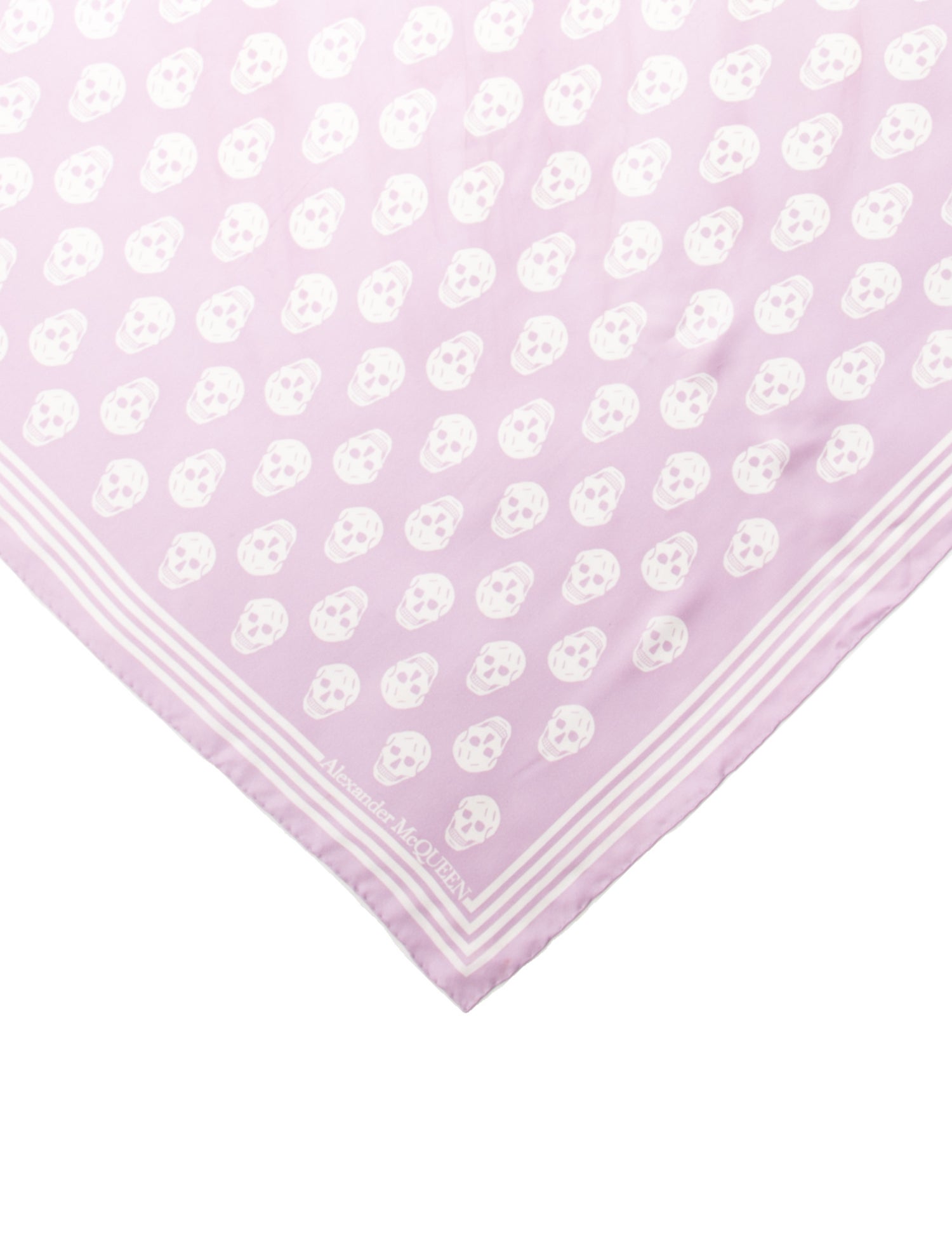 Alexander McQueen Silk Skull Scarf