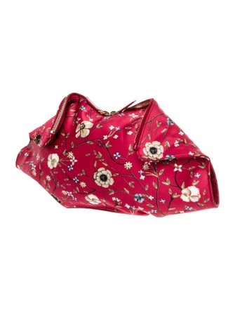 Alexander McQueen Satin Clutch