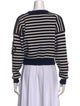 Alexander McQueen Striped Crew Neck Sweater