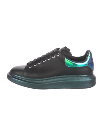 Alexander McQueen Leather Printed Sneakers