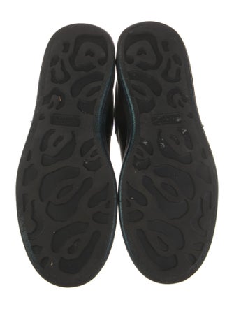 Alexander McQueen Leather Printed Sneakers