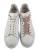 Alexander McQueen Leather Printed Chunky Sneakers
