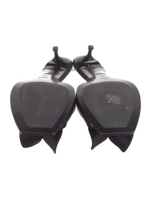 Alexander McQueen Satin Slides