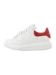 Alexander McQueen Leather Colorblock Pattern Sneakers