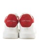 Alexander McQueen Leather Colorblock Pattern Sneakers