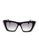 Alexander McQueen Cat-Eye Gradient Sunglasses