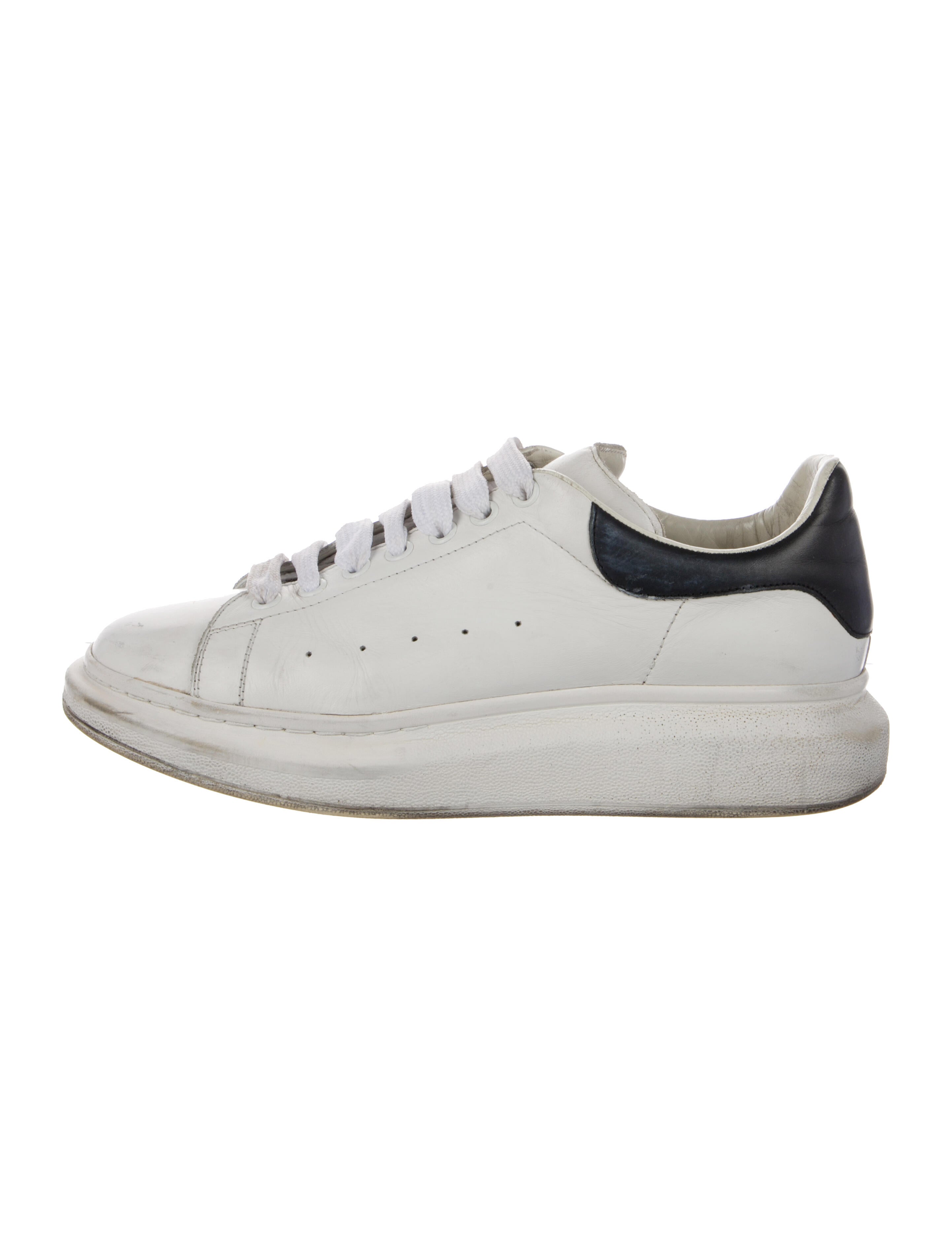 Alexander McQueen Leather Chunky Sneakers