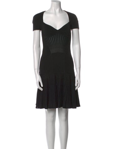 Alexander McQueen Dresses Wool Mini Dress M