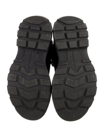 Alexander McQueen Canvas Crystal Embellishments Sneakers