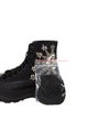 Alexander McQueen Canvas Crystal Embellishments Sneakers