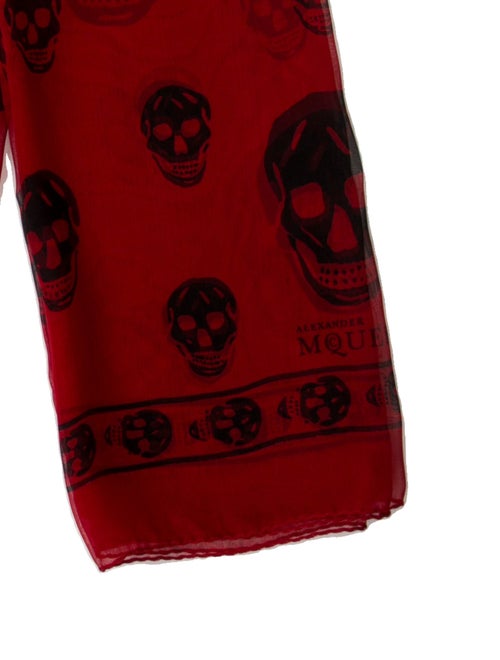 Alexander McQueen Silk Skull Scarf