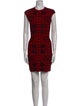Alexander McQueen Wool Mini Dress