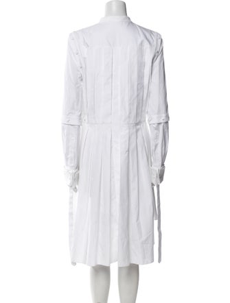 Alexander McQueen Mock Neck Mini Dress