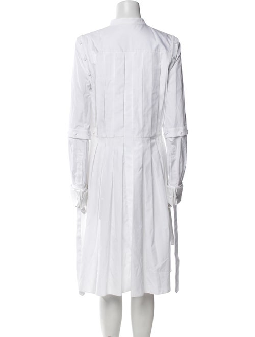 Alexander McQueen Mock Neck Mini Dress