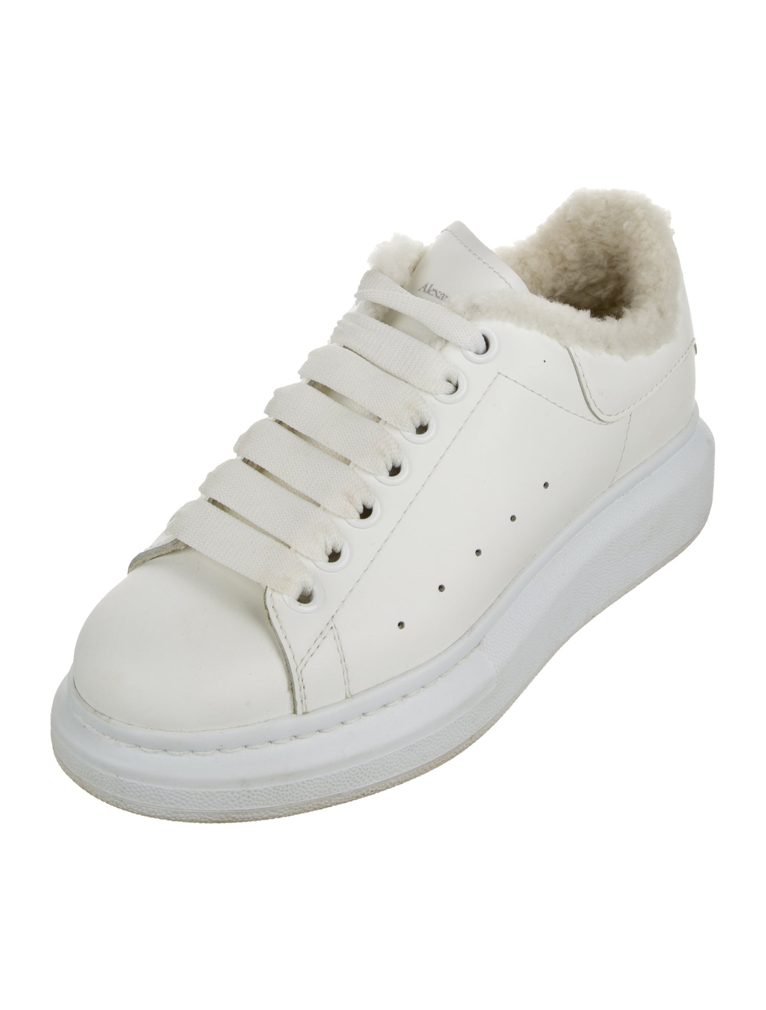 Alexander McQueen Leather Sneakers
