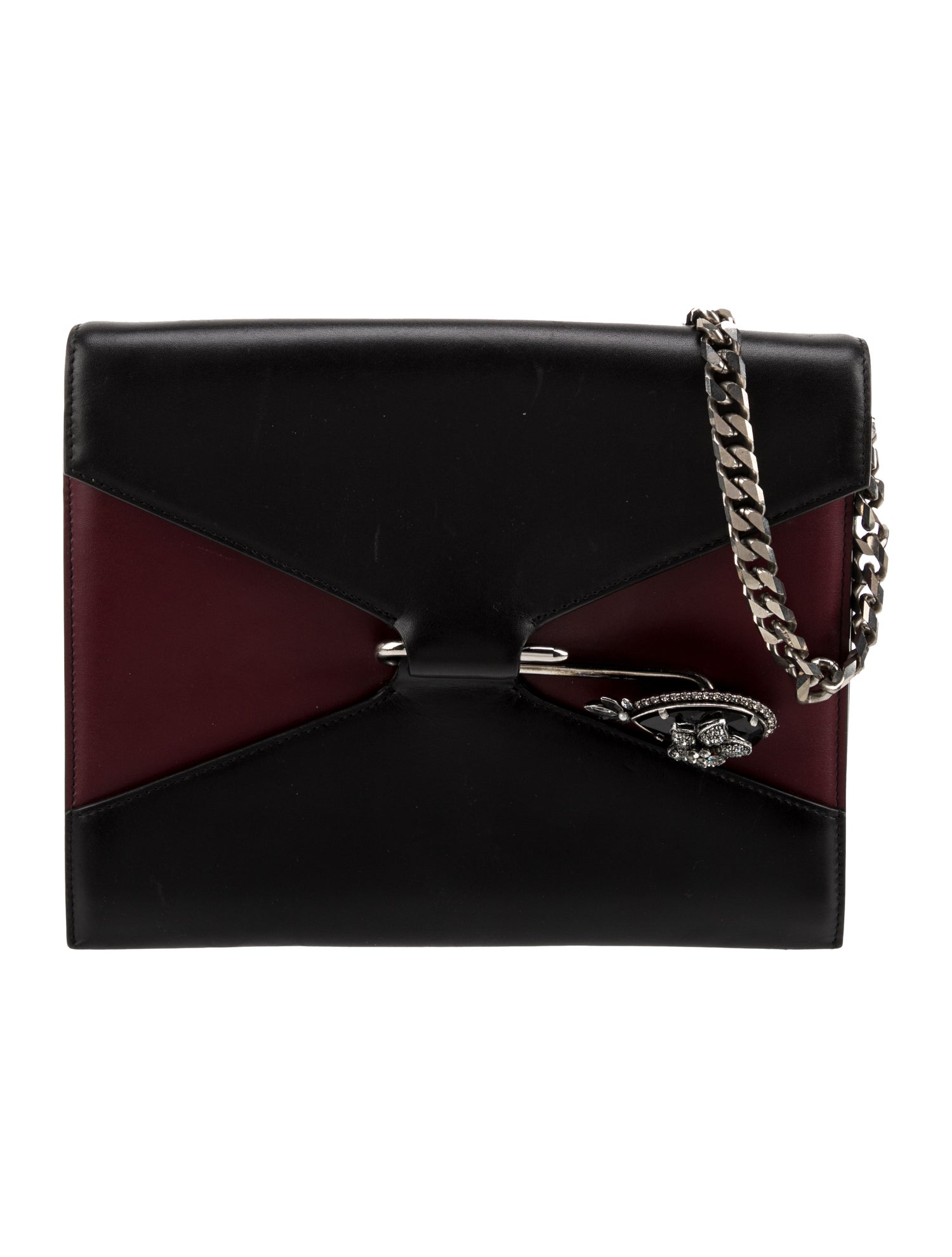 Alexander McQueen Leather Evening Bag