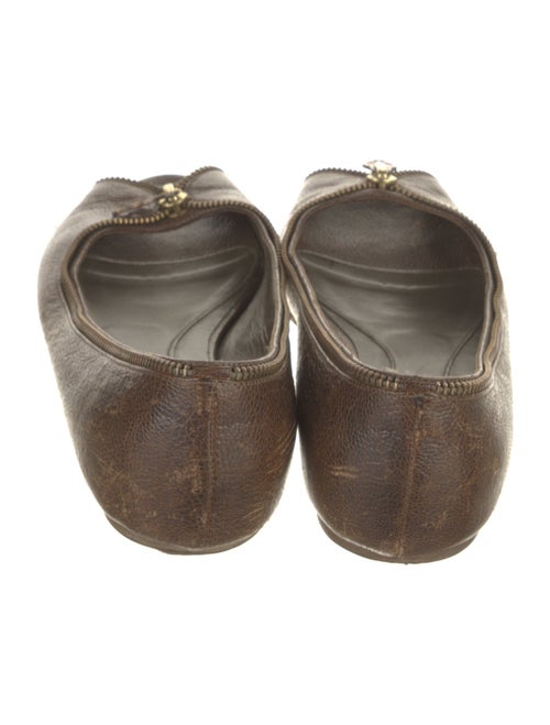 Alexander McQueen Skull Leather Flats